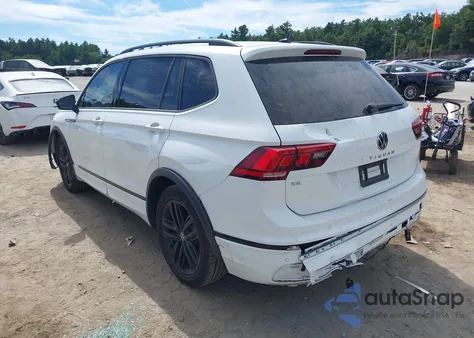 2022 Volkswagen Tiguan 2.0T Se R-Line Black z USA, uszkodzony, nr VIN 3VVCB7AX7NM007416